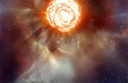 Взрыв сверхновой звезды зажжет в небесах второе Солнце